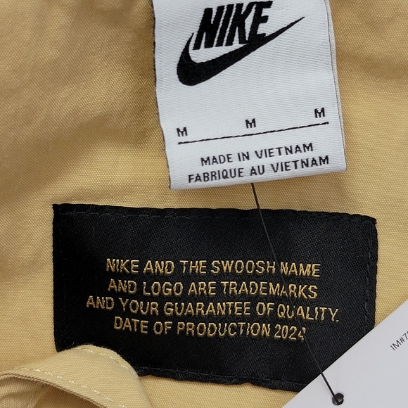 Nike Mens Life Utility Vest Sesame FN3214-252 Size Medium Lifestyle Tactical New - Picture 4 of 9